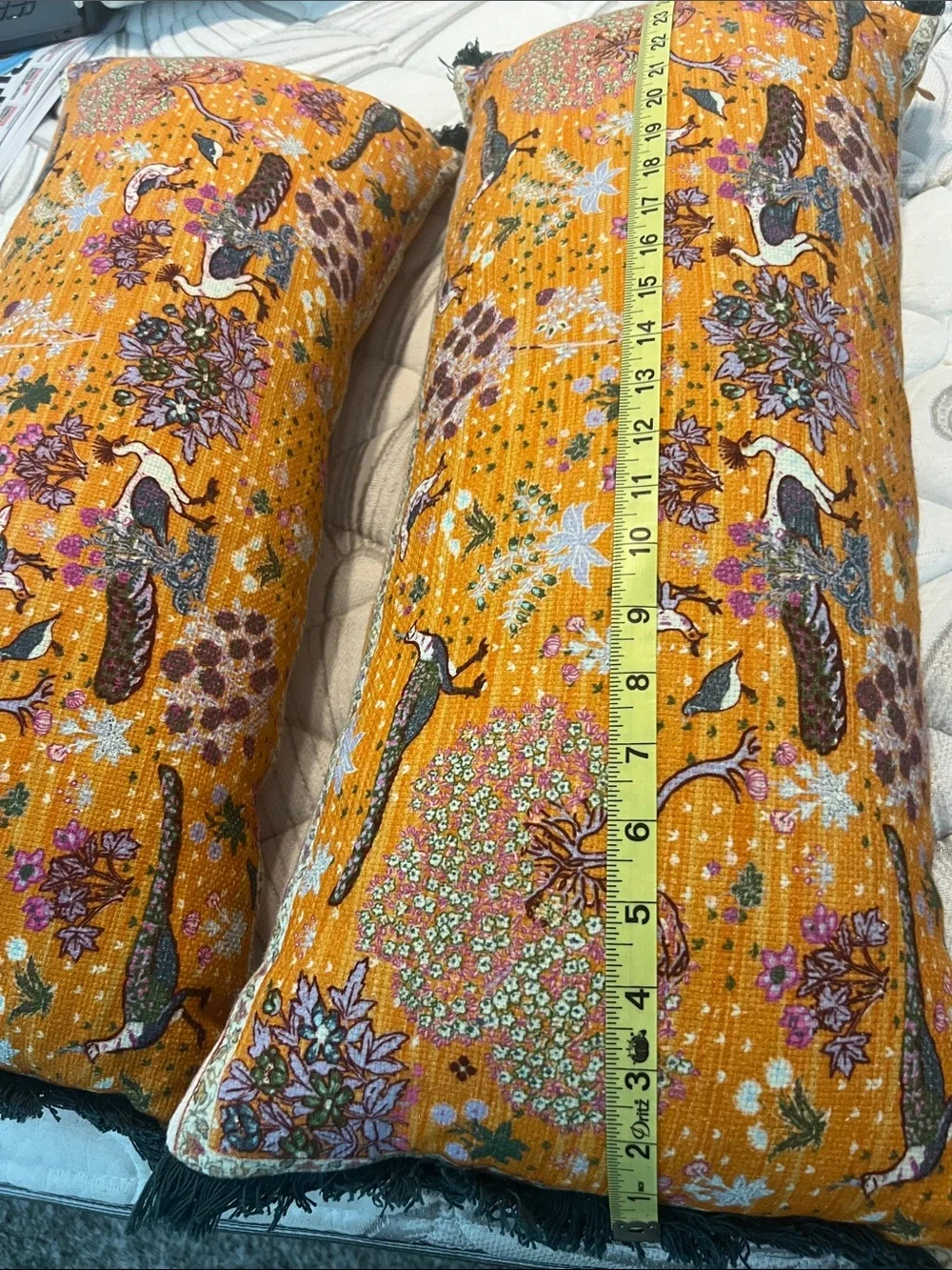 Anthropologie pillows.